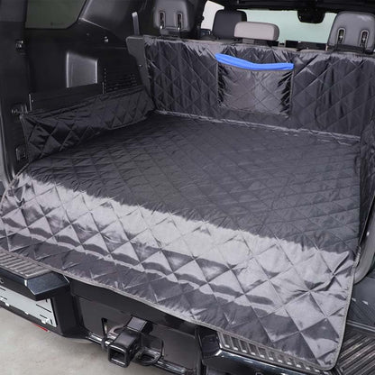 Cargo Mat Liner for Hummer EV Accessories All Weather Rear Trunk Floor Mat Protection for 2024 2025 2026 Hummer EV SUV Cargo Liner for Dogs Heavy Duty 3D Nonslip Waterproof (SUV/A)