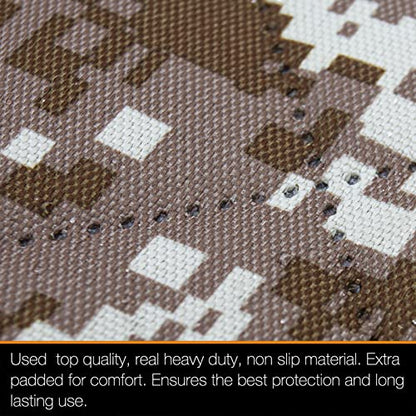 Dog Truck Seat Cover with Mesh Window 100% Waterproof Pet Seat Cover Durable Dog Truck Hammock Machine Washable X-Large Against Dirt and Dog Fur for Car and Large SUV, Trucks - color: Camouflage, size: Truck