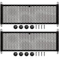Frienda 2 Pieces Stretchable Small Cargo Net Pocket Storage Mesh Net Elastic Automotive Storage Pouch with 8 Pieces Mounting Screws and Hooks for Truck Car SUV Boats(29 x 9.8 Inches) - size: 29 x 9.8 Inches