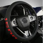 Microfiber Leather Steering Wheel Cover fit Dodge Ram 1500 Chevy Silverado GMC Sierra 1500 Accessories 15-16.5Inch - color: COVER-1500