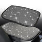 BetterJonny Auto Bling Car Armrest Cover, Crystal Rhinestone Auto Center Console Cover Pad Non-Slip Car Arm Rest Cushion Pad Universal Bling Car Accessories for Most Car (13.2 X 9.3 Inch)