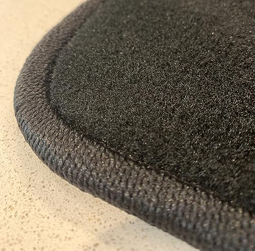 Custom Fit Front Carpet Floor Mats, Black, Compatible with Volvo XC60 2017 2016 2015 2014 2013 2012 2011 2010