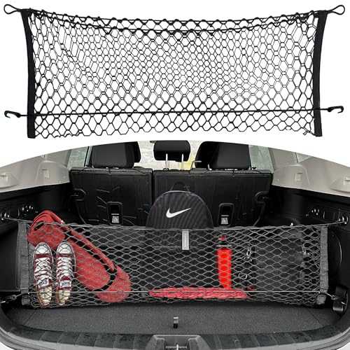Envelope Style Automotive Elastic Trunk Mesh Cargo Net for Subaru Forester (SK) 2019-2026 - Premium Trunk Organizer and Storage - Luggage Net for SUV - Best Car Organizer for Subaru Forester