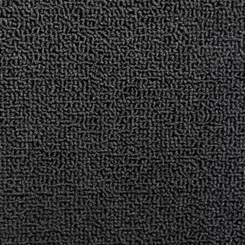 Premium Carpet Car Floor Mats - 4-Piece All-Weather Set with Vinyl Heel Pad - Universal Fit Floor Liners for SUV, Sedan, Van - Anti-Slip Backing, Black - color: Black1