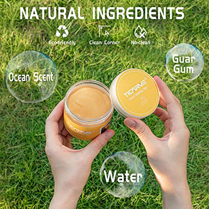 TICARVE Car Cleaning Gel Car Detailing Putty Car Cleaning Putty Gel Auto Detailing Tools Car Interior Cleaner Car Cleaning Kits Cleaning Slime Keyboard Cleaner Yellow - color: Yellow