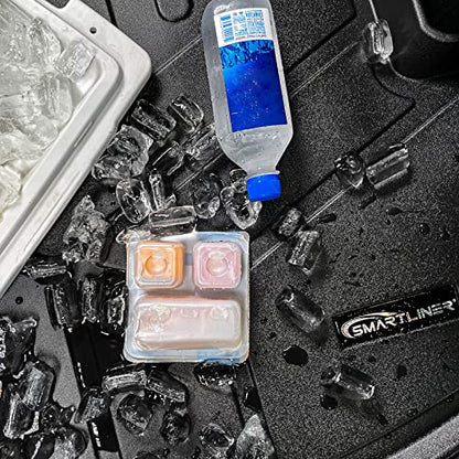 SMARTLINER All Weather Protection Custom Fit Cargo Liner Behind The 2nd Row Compatible with 2017-2023 Subaru Impreza