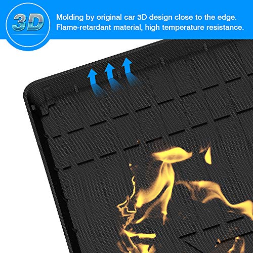 Cargo Liner Fits for Audi A4 / S4 2017 2018 2019 2020 2021 2022 2023 2024 Cargo Mat Trunk Liner Heavy Duty(Not for A4 All-Road Models) - size: 1)Audi A4 / S4【2017-2024】