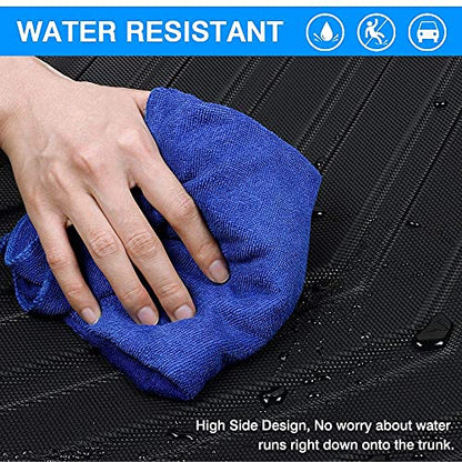 KUST Custom Fit Cargo Mat for Honda HRV 2016-2022, HR-V Accessories Cargo Liner All Weather Trunk Mat, TPE Rubber Mat Non-Slip Black - style: HR-V 2016-2022 │ Trunk Mat