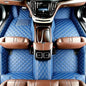 Customize Personalized Floor Mats for Cars, Full Coverage Luxury Mat Set, Anti-Slip, Custom Suitable for 99% of Sedan Trucks SUV Auto (Blue) - color: Blue