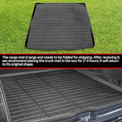 Cargo Liner Compatible with 2011-2023 Dodge Charger(RWD/AWD) & Chrysler 300(RWD/AWD) Cargo Mat，All Weather Protection Trunk Liner Rear Trunk mat，Black - style: 18)Dodge Charger(RWD/AWD) 2011-2023