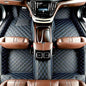 Customize Personalized Floor Mats for Cars, Full Coverage Luxury Mat Set, Anti-Slip, Custom Suitable for 99% of Sedan Trucks SUV Auto (Black Blue) - color: Black blue