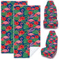 2 Pack Car Seat Towel Covers, 63 x 32 Universal Non Slip Microfiber Sweat Protector for Gym Running Swimming Yoga, Washable Bucket Seat Covers for Cars Trucks SUVs(Flamingo) - style: Flamingo