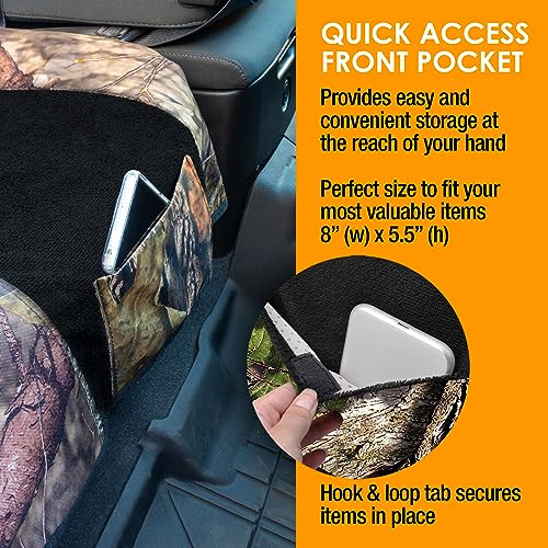 LPI Truck Mossy Oak Camo Car Seat Cover Towel Protector; Protects Seats from Sweat, Dirt, Dogs, Kids; Heavy Duty Material, Universal Fit for Cars SUVs MiniVans Trucks, EZ fit, Non Slip Grip, 1pc - color: Towel Seat Cover 1pcs