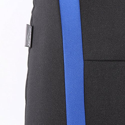 FH Group Car Seat Covers Rear Set Cloth - Car Seat Covers with Removable Headrest,Universal Fit,Automotive SeatCovers,Washable Car SeatCover for SUV,Sedan,Van Blue - color: Blue, size: Rear Set