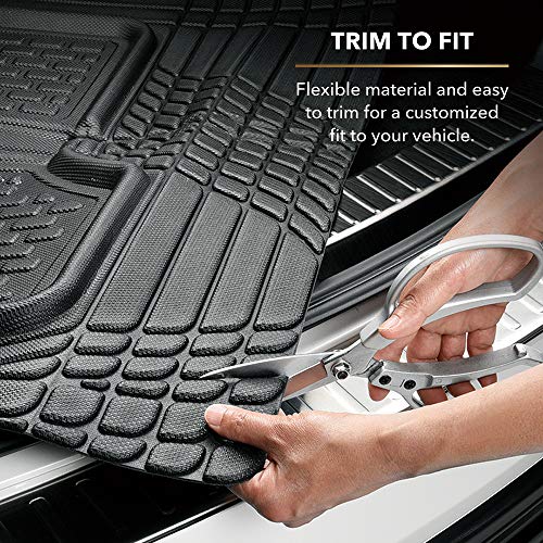 3D MAXpider Universal All-Weather Hybrid Rubber Cargo Liner Trunk Mat for Cars Trucks SUVs