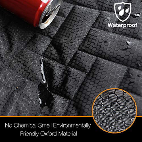 Bench Dog Seat Cover, Oxford Cloth Vehicle Seat Cover for Car/SUV/Small Truck, Universal Fit, Black, Waterproof, Heavy Duty, Nonslip, Machine Washable - size: Regular for Car/SUV/Small Truck