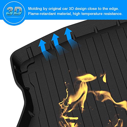 Cartist Cargo Liner for Honda Civic 2012-2015 All Weather Trunk Liner Odorless High Side 3D Anti-Slip Trunk Floor Mat - size: 1)Honda Civic 2012-2015