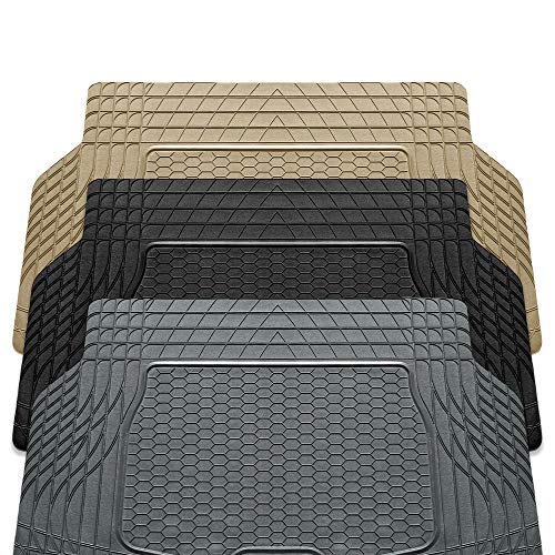 FH Group ClimaProof Universal Cargo Mat – All-Weather, Trimmable Trunk Mat (55" W x 31.5" D) – Fits Most Cars, SUVs & Trucks – Black