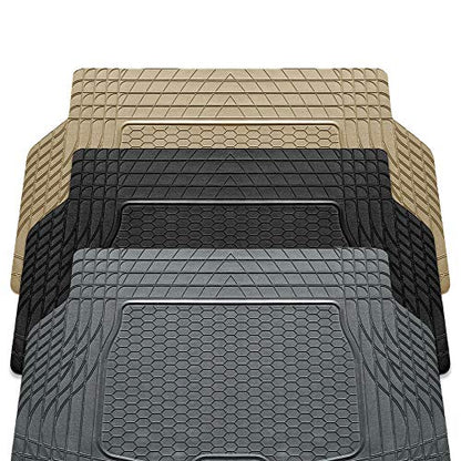 FH Group ClimaProof Universal Cargo Mat – All-Weather, Trimmable Trunk Mat (55" W x 31.5" D) – Fits Most Cars, SUVs & Trucks – Black