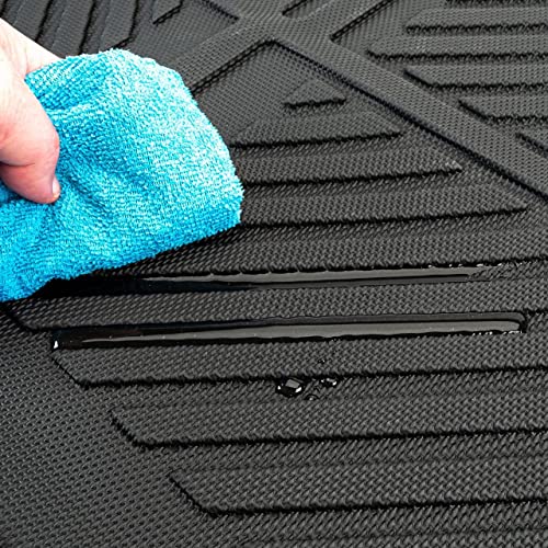 IAG I-Line Molded Trunk Mat for Ford Bronco 2021+ 4 Door (Not Sport or Everglades) - All Weather, Waterproof & Washable - size: 4 Door
