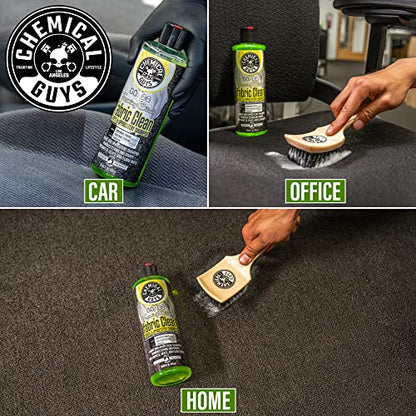 Chemical Guys Foaming Citrus Fabric Clean, Carpet and Upholstery Cleaner - Car Carpet Cleaner for Seats, and Floor Mats, Safe for Home, Office & More, Citrus Scent - 16 oz - size: 16 Fl Oz (Pack of 1)