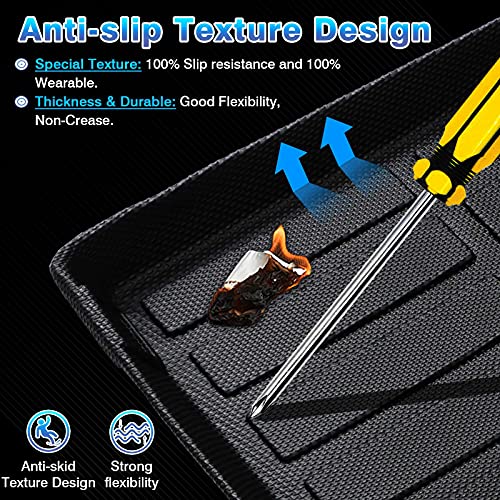 Cartist Cargo Liner Fits for 2021-2025 2026 Kia Seltos (Seltos SX/Seltos SX Turbo) (Only Fit Trunk with Subwoofer) All Weather Trunk Floor Mat Heavy Duty - size: 5)Kia Seltos【2021-2025】