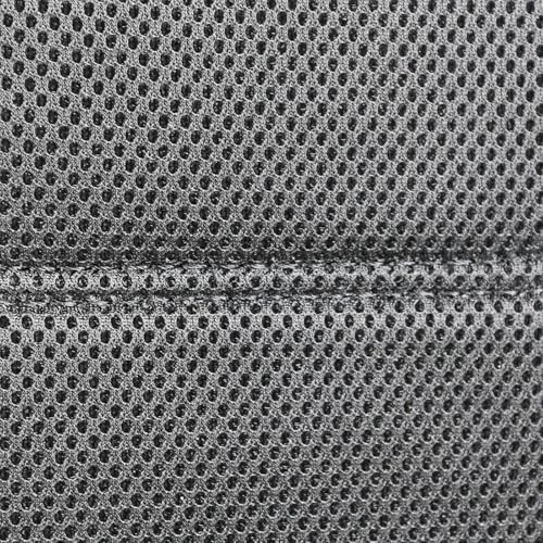 Leather Car Seat Covers, Air Cool Mesh Design, Airbag Compatible Car Seat Covers Front Seats, Enhanced Comfort for Most Cars, SUVs, Vans - Grey