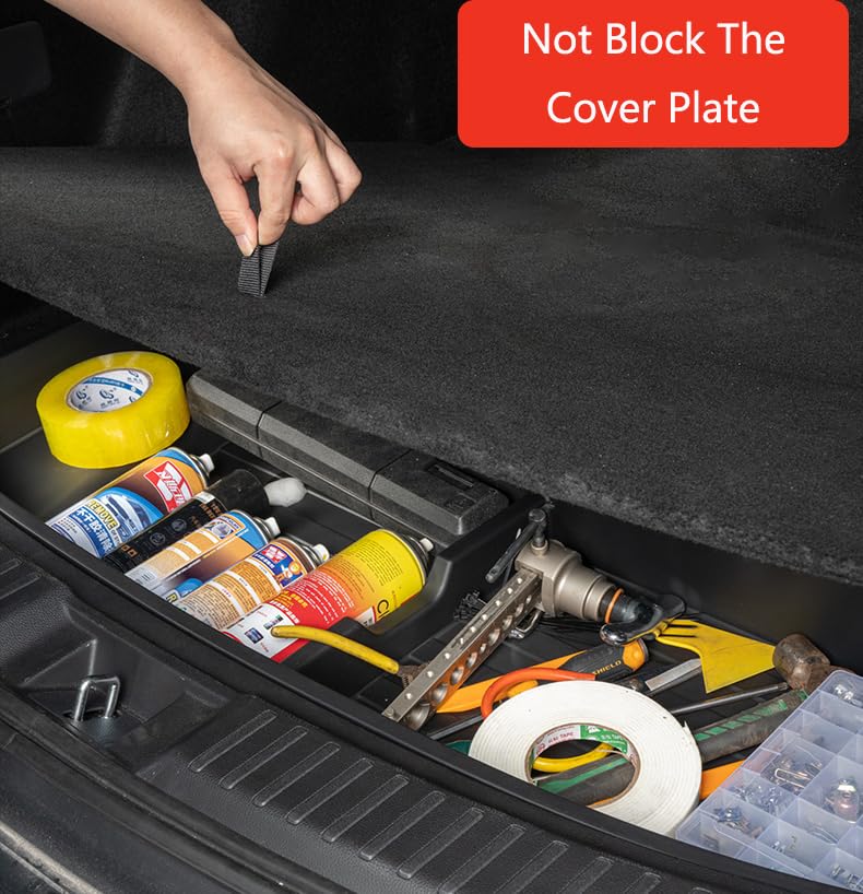Heavy-Duty Trunk Organizer for 2023-2025 Honda CR-V, Insert Cargo Rear Hatch Hidden Storage Box fits CRV EX EX-L LX Touring Accessories - size: For CR-V 2023-2025
