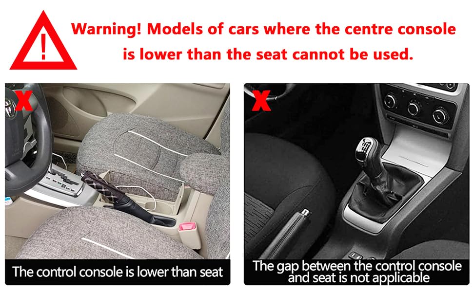 Car seat gap filler organizer, 2 Pack multifunctional car seat organizer, car console side storage box can Holders phone, sunglasses, car keys, change(Gray) - color: Gray