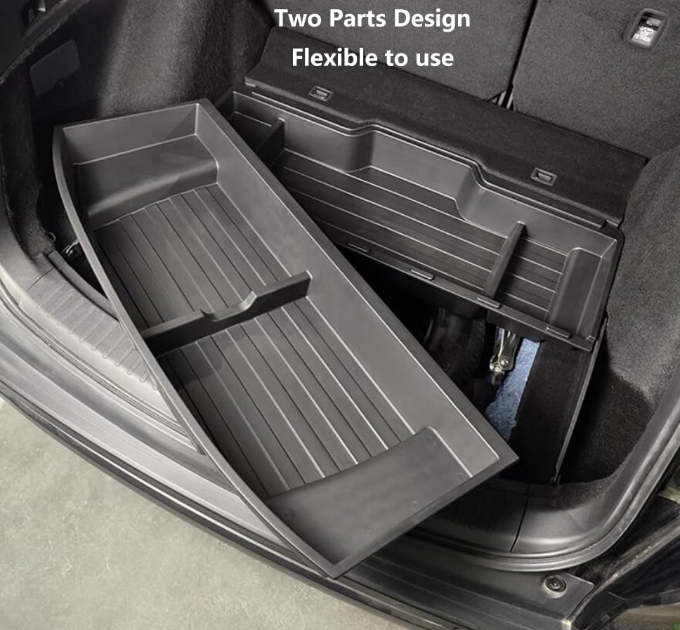 Heavy-Duty Trunk Organizer for 2023-2025 Honda CR-V, Insert Cargo Rear Hatch Hidden Storage Box fits CRV EX EX-L LX Touring Accessories - size: For CR-V 2023-2025