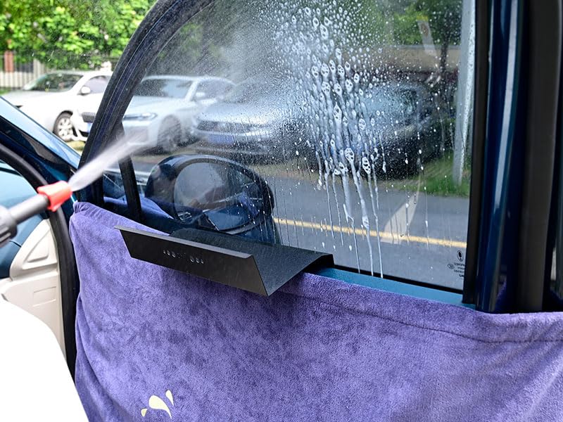 Window Tint Tools Car Door Panel Guard Protector, Reusable Waterproof Microfiber Towel for Window Film Installing, Scratchproof Absorbent Water Shield Tool, 70 x 30 inches Towel Cover