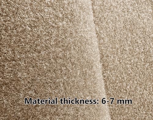 Yiz Dash Cover Mat Custom Fit for Dodge Ramcharger D/W Series Power Ram Wagon Pickup Truck/Plymouth Trailduster Trail Duster Dashboard Cover Pad Carpet (Beige) J188 - color: Beige