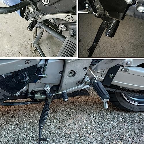 Motorcycle Gear Shifter Lever Cover Universal Rubber Shift Lever Pedal Cover 2PCS Compatible with Suzuki Kawasaki Honda Yamaha