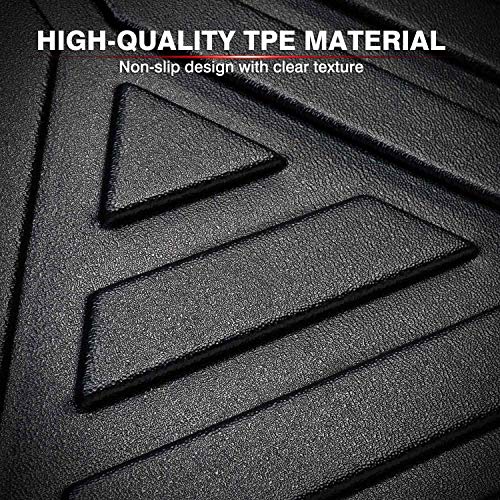 KUST Custom Fit Trunk Mat for 2020-2025 2026 Toyota GR Supra Accessories Cargo Liner All Weather Trunk Floor Mat Black TPE - style: GR Supra 2020-2026 │ Trunk Mat