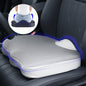Decompression Cushion, Comfort Memory Foam Seat Cushion for Car Seat Drivers, Tailbone (Coccyx) Pain Relief Cushion, Office Chair Cushion (Gray) - color: Gray