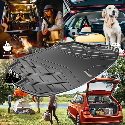 AOMSAZTO Cargo Liner Compatible with 2014-2019 Toyota Corolla Sedan | Custom Fit Trunk Mat Behind 2nd Row | All Weather Protection Cargo Mat Compatible with 2014-2019 Corolla Sedan Models - style: 2014-2019 | For Toyota Corolla Cargo Mat