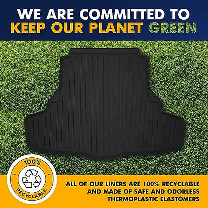 Premium Cargo Liner for Lexus is 250 is 300 is 350 is 500 2016-2025 - 100% Protection - Custom Fit Car Trunk Mat - All-Season Black Cargo Mat - 3D Shaped Laser Measured Trunk Liners