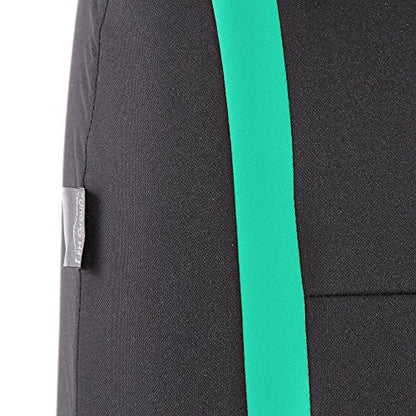 FH Group Car Seat Covers Rear Set Cloth - Car Seat Covers with Removable Headrest,Universal Fit,Automotive SeatCovers,Washable Car SeatCover for SUV,Sedan,Van Mint - color: Mint, size: Rear Set