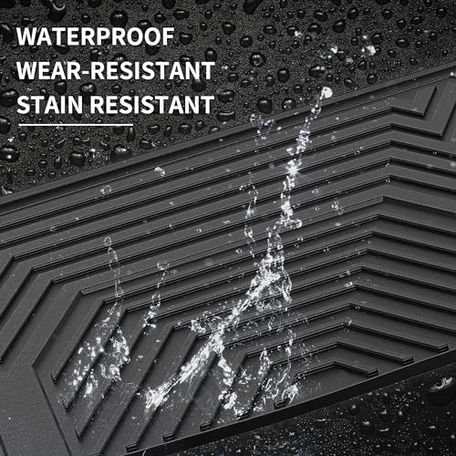 YITAMOTOR Cargo Trunk Liner Compatible with 2016-2021 Honda Civic Sedan, Custom Fit Black TPE All Weather Cargo Mats - style: 16-21 civic cargo mats