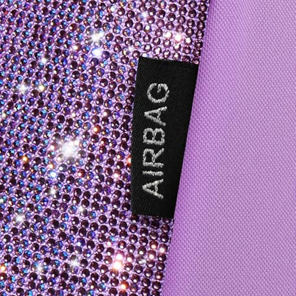 CAR PASS Light Purple Bling Diamond Leather Car Seat Covers Full Sets, Waterproof Shining Glitter Sparkly Crystal Universal Armrest Fit for Automotive Truck SUV Cute Women Girl,Lavender Rhinestone - color: Purple Rhinestone Lavender, size: Full Set