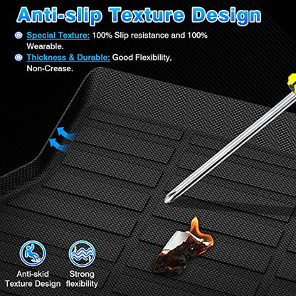 Cartist Custom Fit for Cargo Liner Acura RDX 2013-2018 All Weather Rear Trunk Mat TPE Waterproof Carpet Protection - size: 2)Acura RDX【2013-2018】