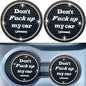 Car Cup Coaster 2 Pack,Bling Car Accessories Interior,Universal Car Cup Holder,Car Cup Holder Insert Coasters for Car/SUV/Truck(Black,2PC) - color: Black-2pc