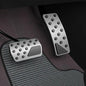 Aluminum Alloy Pedal Cover for Jeep Grand Cherokee 2011-2024 2025 Dodge Durango 2011-2024 2025 No Drilling Aluminum Brake and Accelerator Pedal Covers 2PCS(Silver) - color: Silver