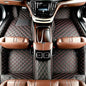 Personalized Floor Mats for Cars, Full Coverage Luxury Mats, Anti-Slip Set, Custom Fit for 99% of Sedan, Trucks, SUVs (Black, Red) - color: Black red