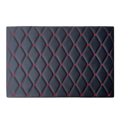 Quilted Foam Vinyl Fabric Classic Pattern with 0.23" Sponge Backing, 59" W × 39" L Faux Leather Fabric for Car Headliner, Furniture Upholstery, Headboards,Diamond 2" x 3" (Diamond) - color: Diamond