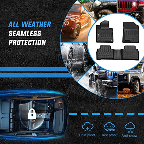 Nilight TPE Floor Mats for 2022 2023 2024 2025 Hyundai Tucson,All Weather Custom Fit Heavy Duty Floor Liners - color: 2022-2025 Hyundai Tucson