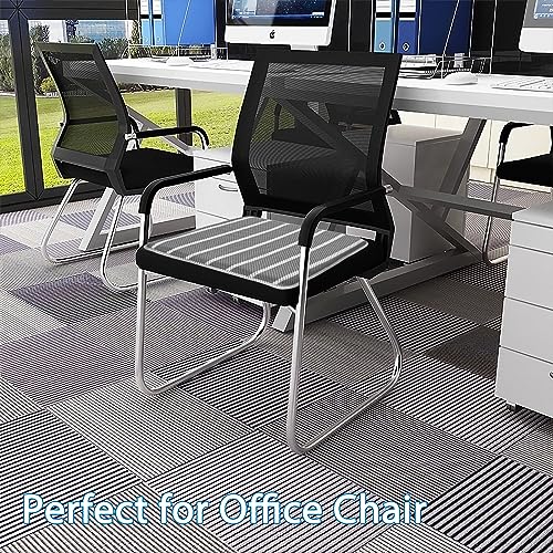 Office Chair Cushion,17.7" L × 17.7" W × 1.2" H, Non-Slip Car Seat Cushion with 3D Air mesh Pad Wash Breathable for Long Sitting for Relief and Comfort Square