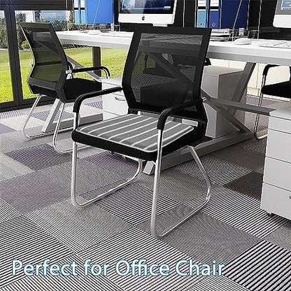 Office Chair Cushion,17.7" L × 17.7" W × 1.2" H, Non-Slip Car Seat Cushion with 3D Air mesh Pad Wash Breathable for Long Sitting for Relief and Comfort Square