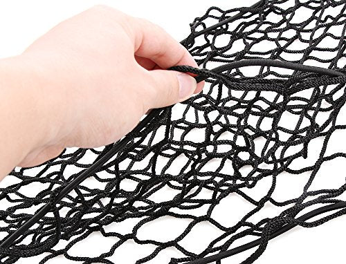 AndyGo Cargo Net Envelope Style Trunk Organizer Vehicle Storage Fit for Toyota Tacoma 2015 2016 2017 2018 2019 Accessories