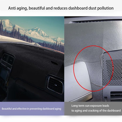 Dash Cover for Audi A3 2014 2015 2016 2017 2018 2020 Dashboard Cover Mat, Sunshade Non-Slip Center Console Sunshield Protector Mat Pad - size: Audi A3 2014-2020